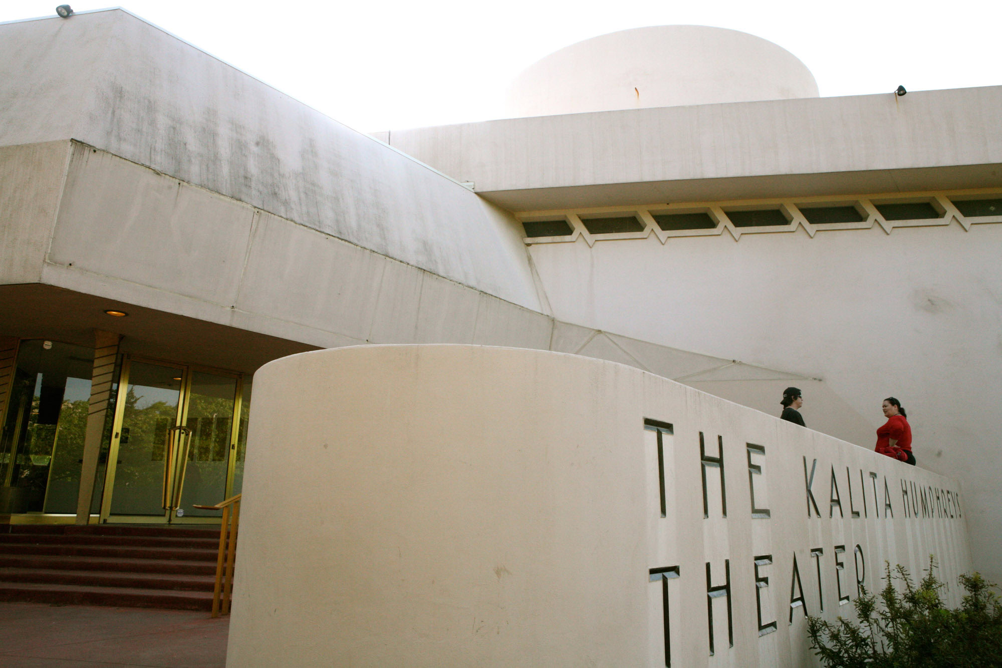 Exterior of the Kalita Humphreys Theater in the Dallas Texas area