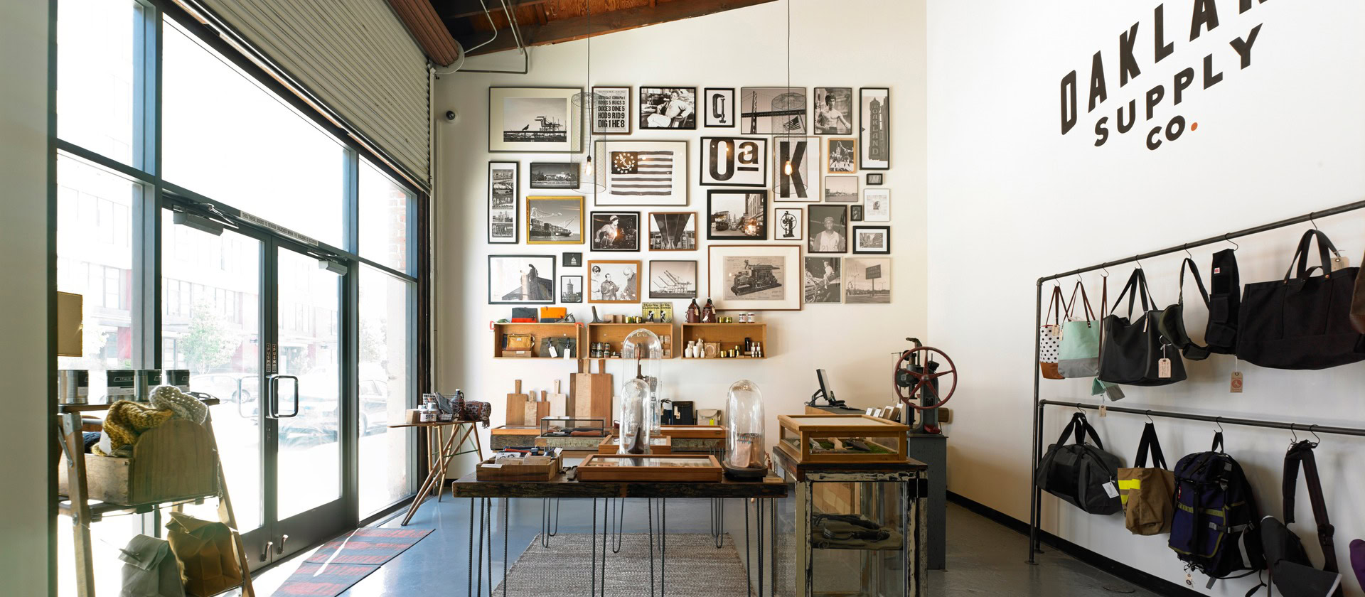 A boutique store selling American goods in a neighborhood near The Logan, apartments in Temescal CA